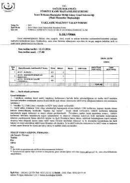 İndir - İzmir G&uuml;ney Kamu Hastaneleri Birliği Genel Sekreterliği