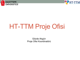 HT-TTM Proje Ofisi - Hacettepe Teknoloji Transfer Merkezi