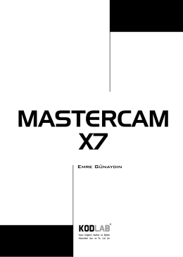 MASTERCAM X7