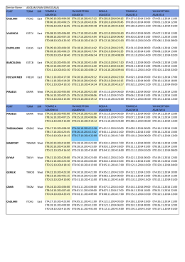 Schedule - Week 44