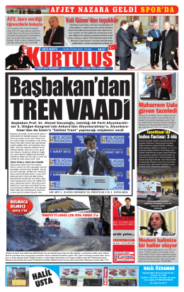 E-Gazete - Kurtuluş Gazetesi