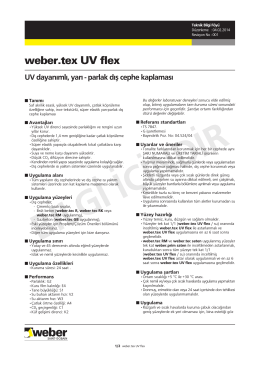weber.tex UV flex
