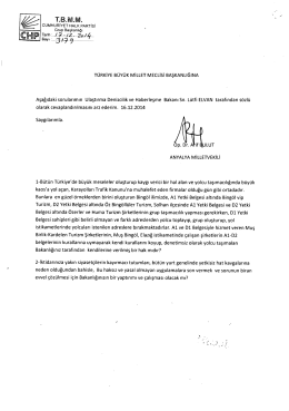 T. B . M . M . cuMHuRlYET HALK PARTlsl ,