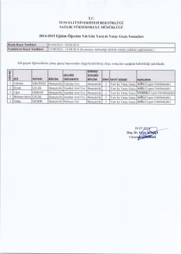 T.C. - Tunceli &Uuml;niversitesi
