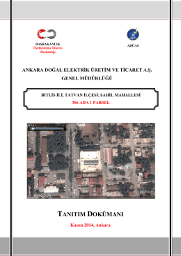 1 - Ankara Doğal Elektrik Üretim ve Ticaret A.Ş.