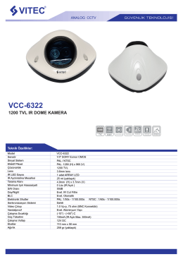 VCC-6322 - Bilgi Elektronik