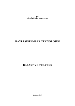 Balast ve Travers