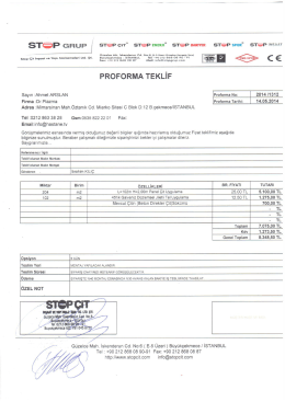 Panel &ccedil;it teklifi