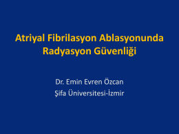Emin Evren Özcan - 4. atriyal fibrilasyon zirvesi 2015