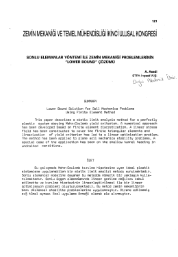 ZM 2-10 - Zemin Mekaniği ve Geoteknik M&uuml;hendisliği Derneği