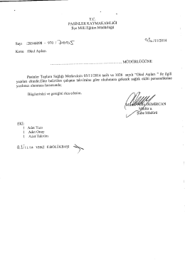 Okul Aşıları - Milli Eğitim Bakanlığı