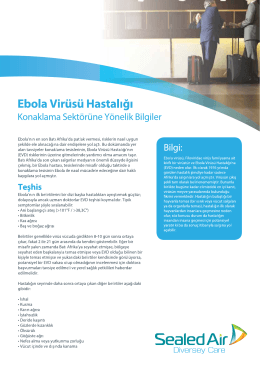 Ebola Virüsü Hastalığı