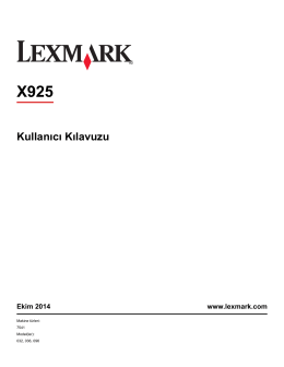 X925 - Lexmark
