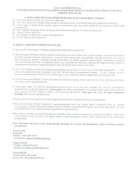 kyk başvuru koşulları 2014 - Sosyal Bilimler Enstit&uuml;s&uuml;