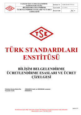 türk standardları enstitüsü