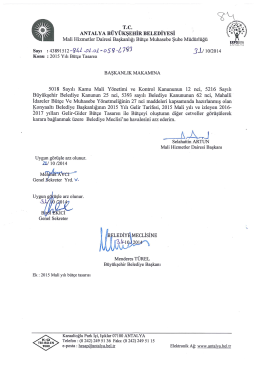 Gündemin 84.Maddesi - Antalya Belediyesi