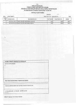 T.c. - Dr. Abdurrahman Yurtaslan Ankara Onkoloji Eğitim ve Araştırma