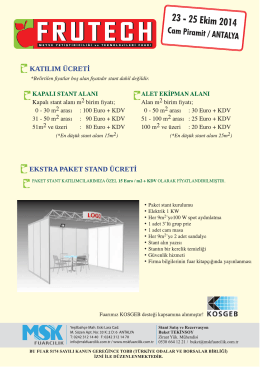 &ldquo;Halı mm - FrutechEXPO