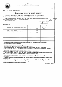 hasta:d&uuml;riye BOR - Van B&ouml;lge Eğitim ve Araştırma Hastanesi