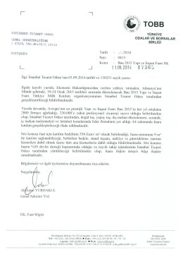 TOBB - Eskişehir Ticaret Odası