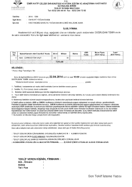 &ldquo;ro _ iziııiıR KATiP &ccedil;ELEei &Uuml;NivﬁRsiTEsi ATAT&Uuml;RKeğijriM ve