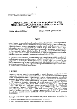 ZM 7-8 - Zemin Mekaniği ve Geoteknik Mühendisliği Derneği