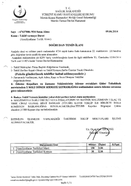 tc sağlık bakanlığı - Tarsus Devlet Hastanesi