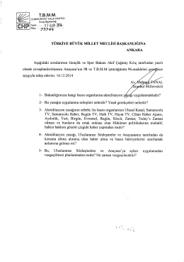 T.B.Wl.M. - Türkiye Büyük Millet Meclisi
