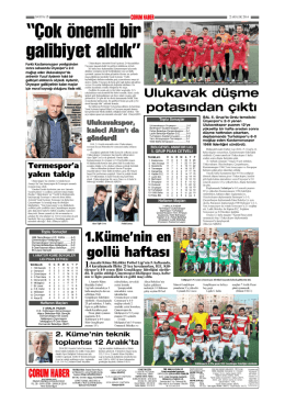 &ldquo;&Ccedil;alı &ouml;nemli bir