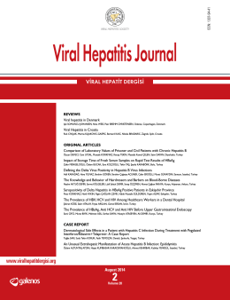 Viral Hepatitis Journal