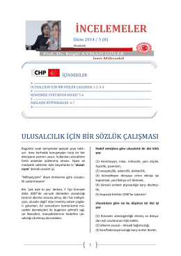 İNCELEMELER - Prof. Dr. Birgul Ayman Guler