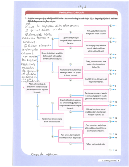 Aytemiz TARIM 9. Sınıf Kimya Ödevi