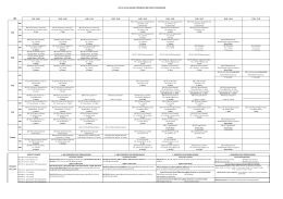 Ders Programları 2013-2014 Bahar Dönemi Sba - Sbr