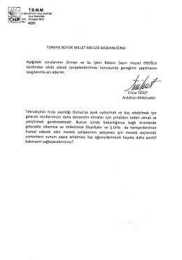 t&uuml;rkiye b&uuml;y&uuml;k millet meclisi başkanlığına