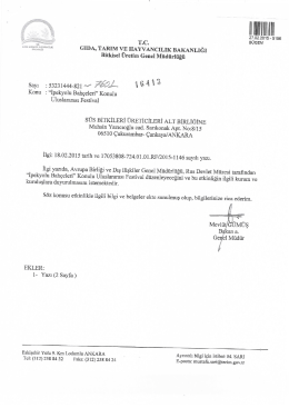 İpekyolu Bah&ccedil;eleri - S&uuml;s Bitkileri &Uuml;reticileri Alt Birliği