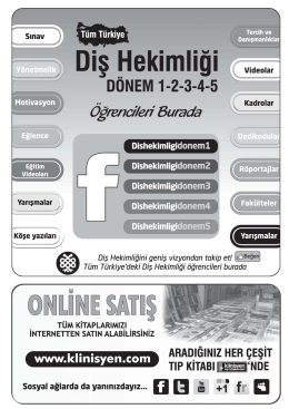 Tam sayfa faks yazdırma - DUSDATA &ndash; DUS Hazirlik Merkezleri