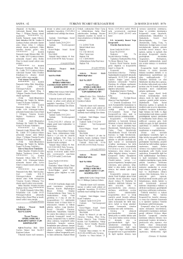 Ticaret Sicil Gazetesi _2 - SS EsenlerPark Yapı Kooperatifi