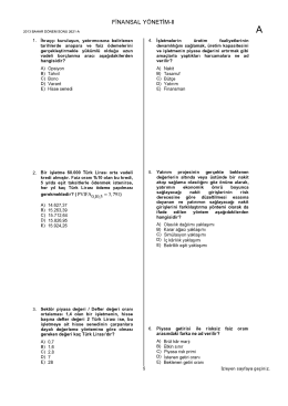 A&Ouml;F Finansal Y&ouml;netim 2 &Ccedil;ıkmış Sorular | 2013 D&ouml;nem Sonu İNDİR