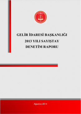 gelir idaresi başkanlığı