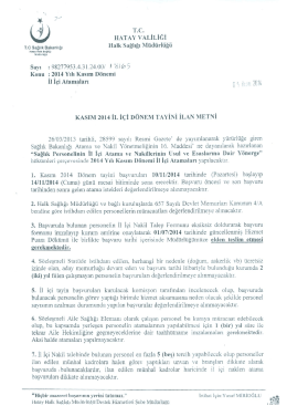 w - hatay halk sağlığı m&uuml;d&uuml;rl&uuml;ğ&uuml;