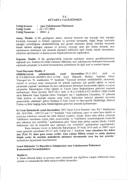 Anız Yangınlarının &Ouml;nlenmesi