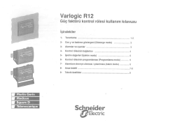 Varlogic R12 - Schneider Electric