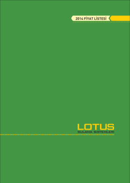 LÜTUS - Lotus Sulama