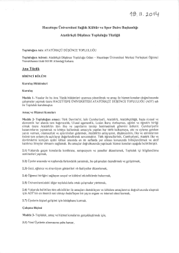 tâHJzotLl - Hacettepe Üniversitesi