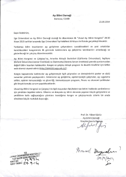 Aşı Bilimi Derneği - Kafkas &Uuml;niversitesi