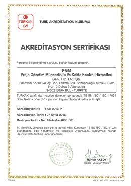 t&uuml;rkak ts en ıso 17024