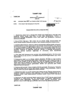 15. Askeri Tarih Sempozyumu Duyurusu