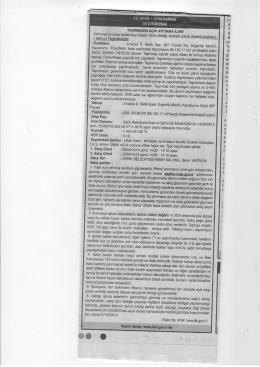 T.c. saaik 1. icaA DAİRESİ
