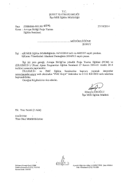 Avrupa Birliği - Şuhut İl&ccedil;e Milli Eğitim M&uuml;d&uuml;rl&uuml;ğ&uuml;