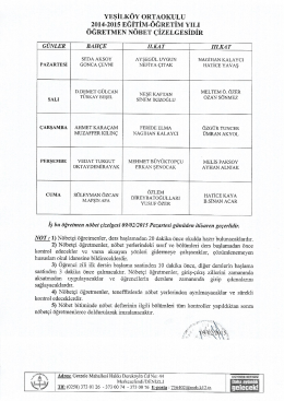 YEŞİLKÖYORTAOKULU